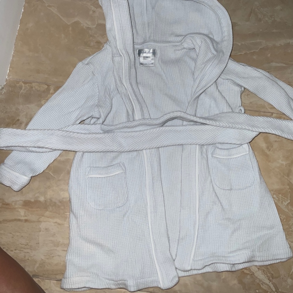 Ralph Lauren waffle robe 9m